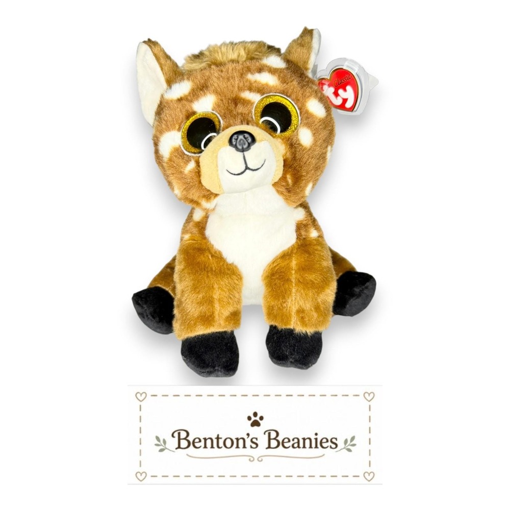 Buckley the Deer TY Classic (Buddy) | Mint Heart & Tush Tags
